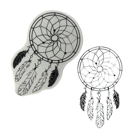 Dreamcatcher Tattoo Cling Stamp