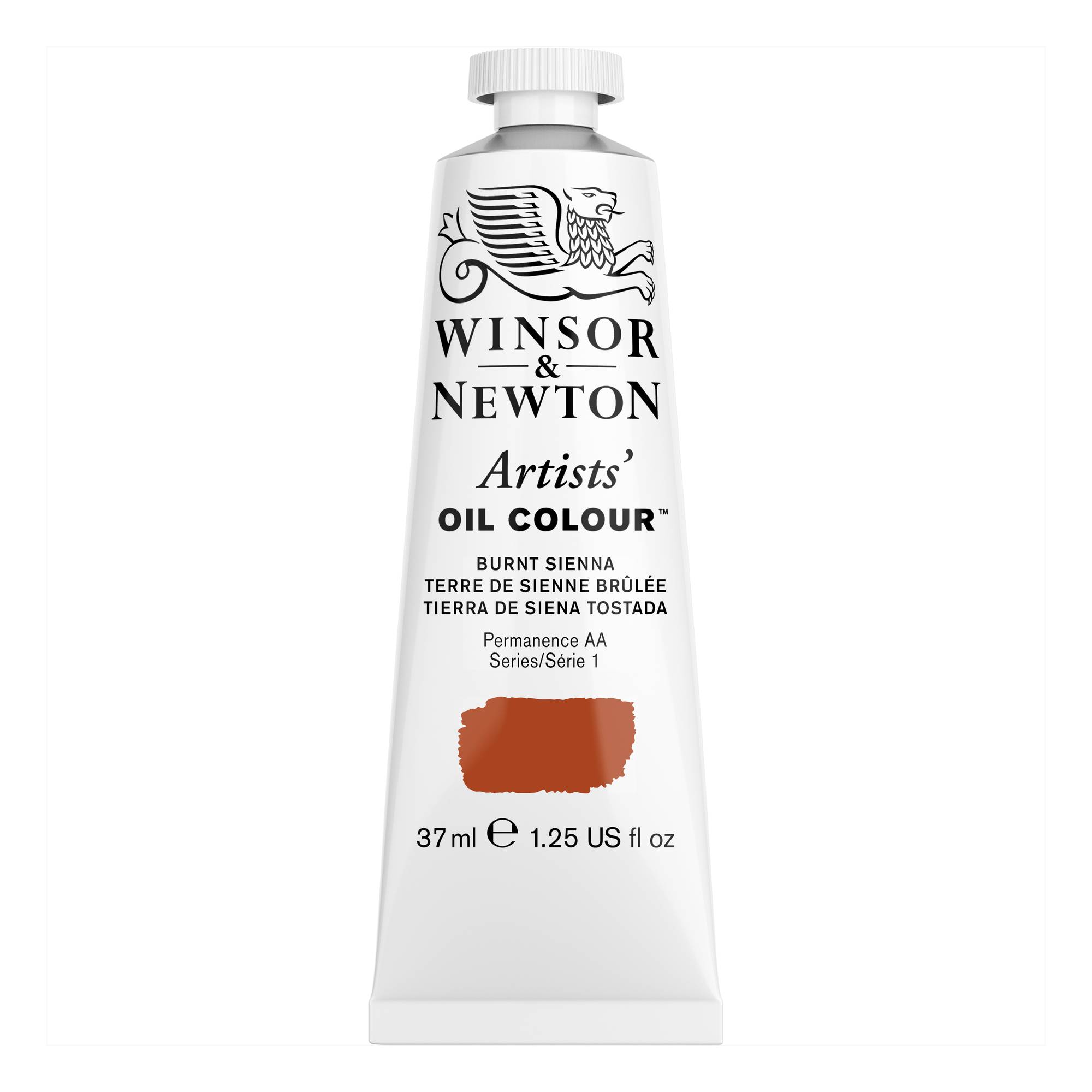 Winsor and Newton Artists Oil Colour Burnt Sienna 37ml