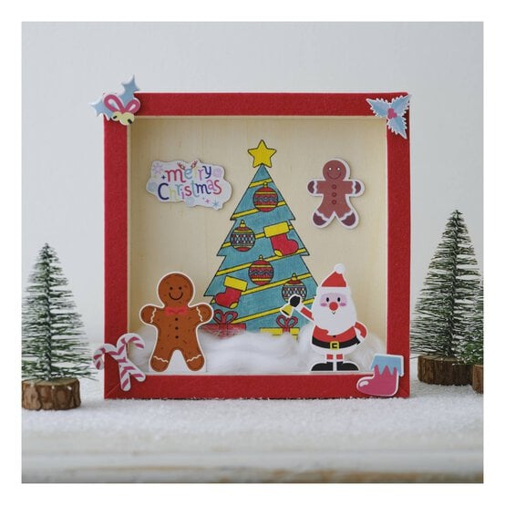 Decorate Your Own Christmas Wooden Panel Set