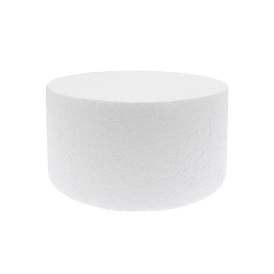 Round Cake Dummy 6 x 3 Inches