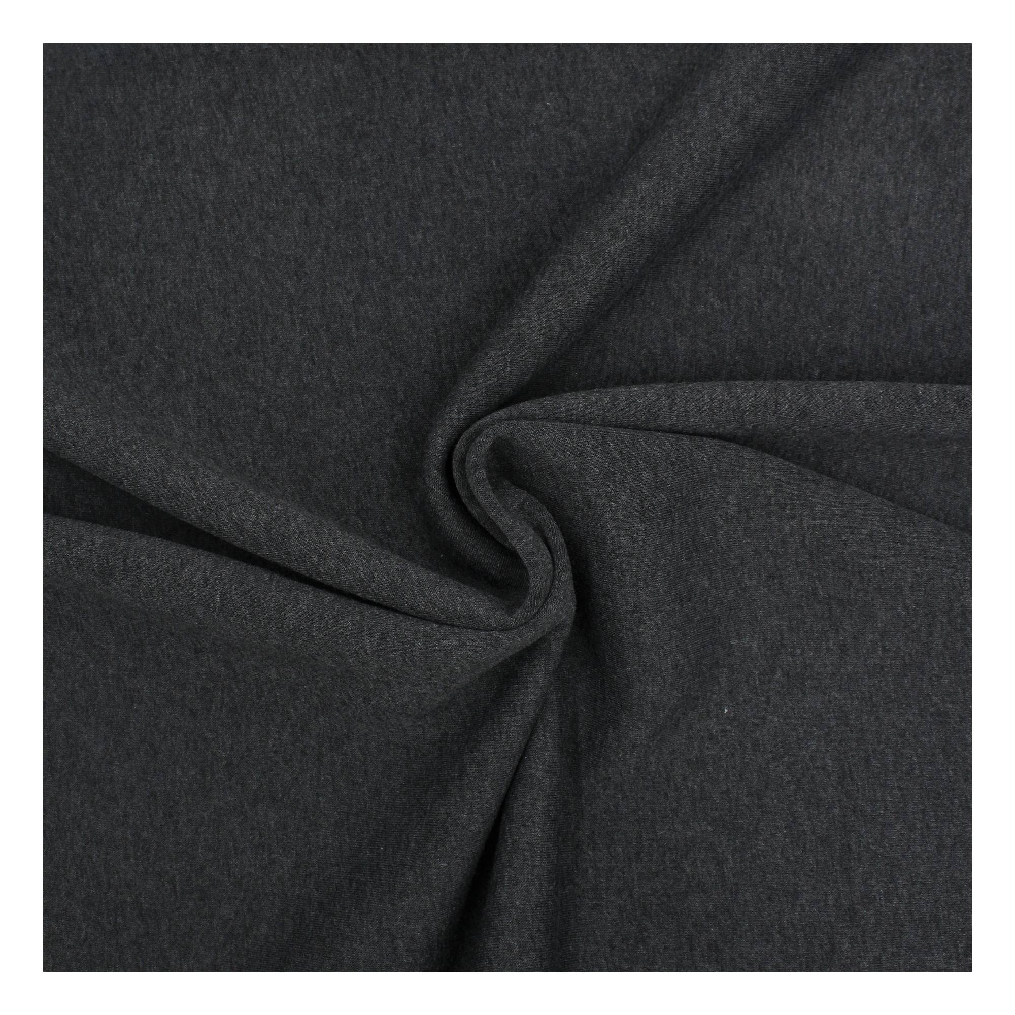 Dark Grey Terry Fabric by the Metre