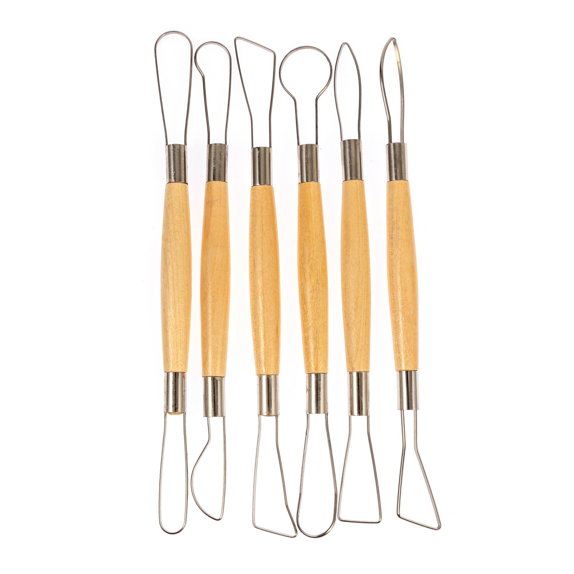 Double-Ended Clay Tool Set 6 Pack