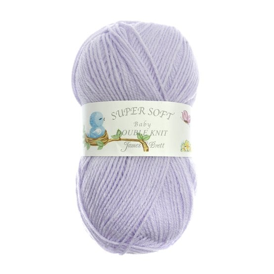 James C Brett Lilac Baby DK Yarn 100g
