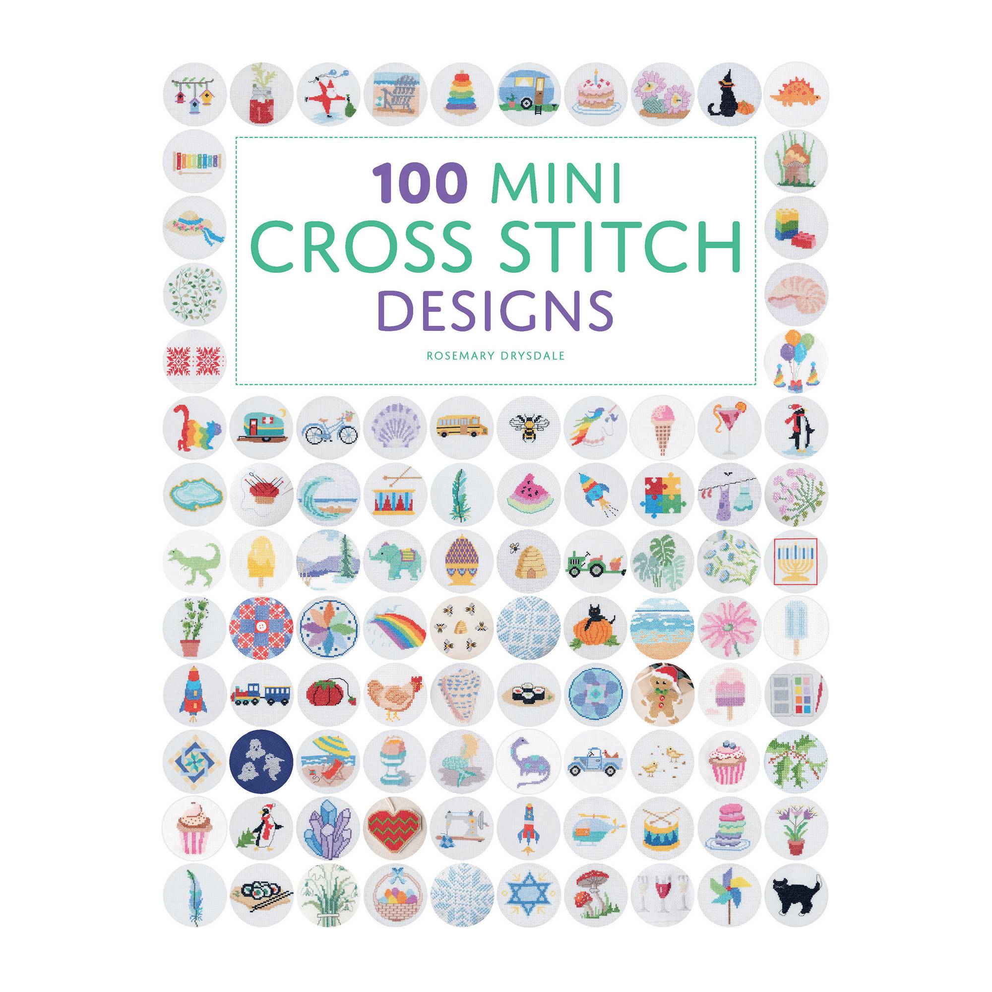 100 Mini Cross Stitch Designs Book