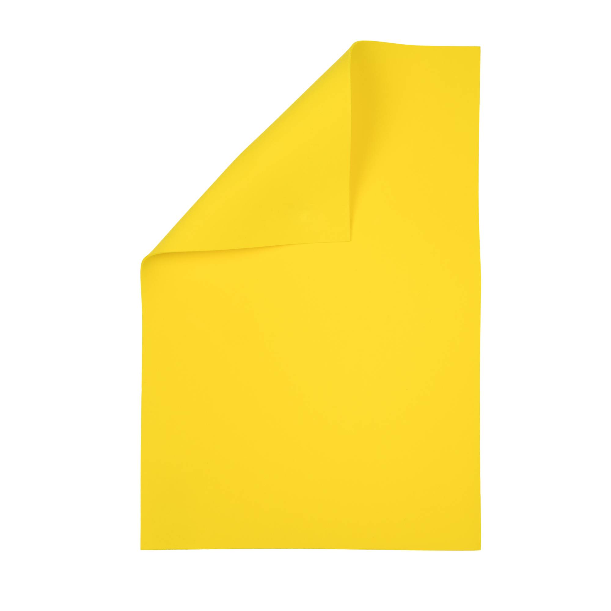 Yellow EVA Foam Sheet 45cm x 30cm