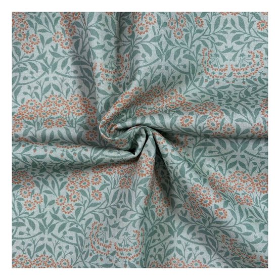 William Morris Michaelmas Daisy Cotton Fabric by the Metre