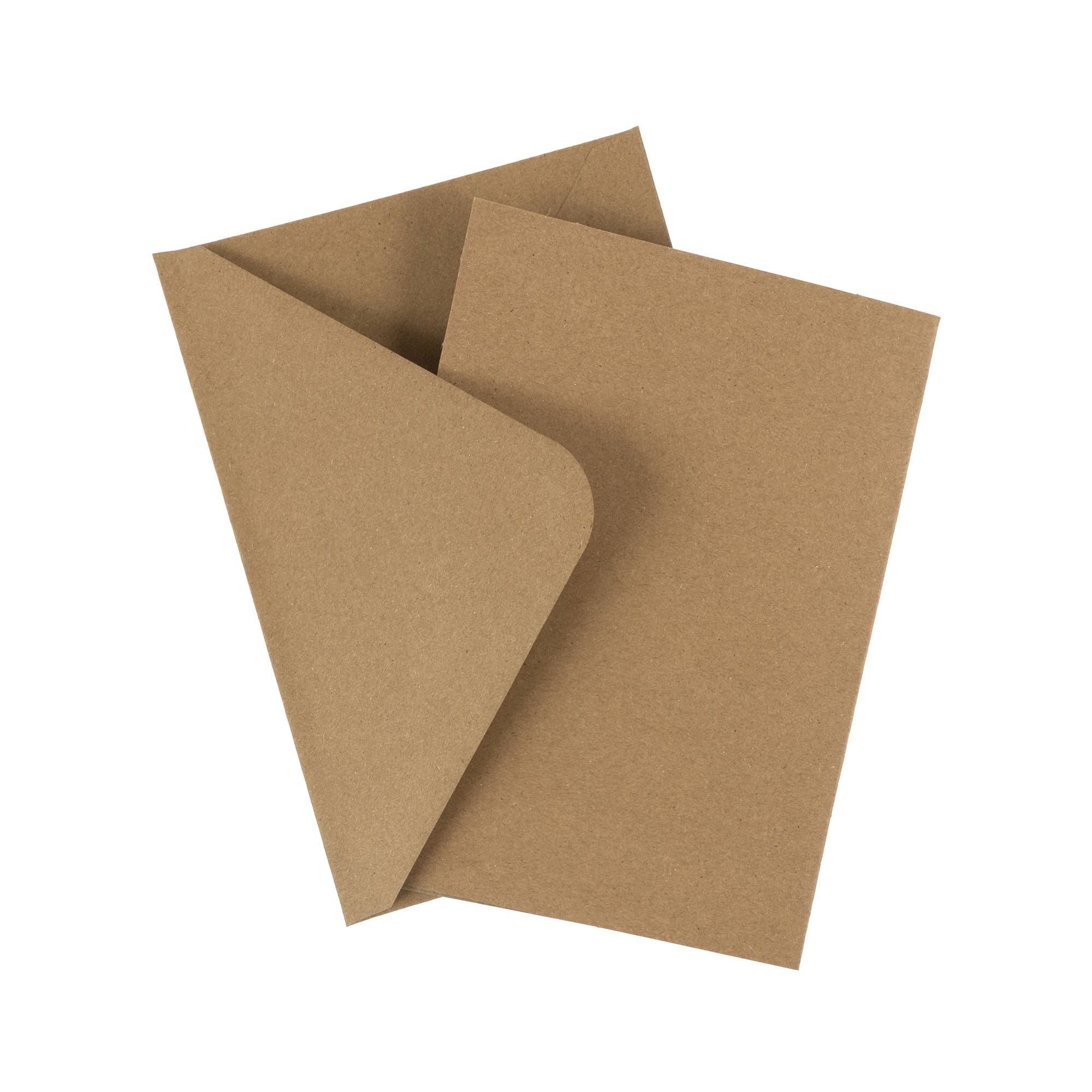 Kraft Cards 5 x 7 Inches 50 Pack