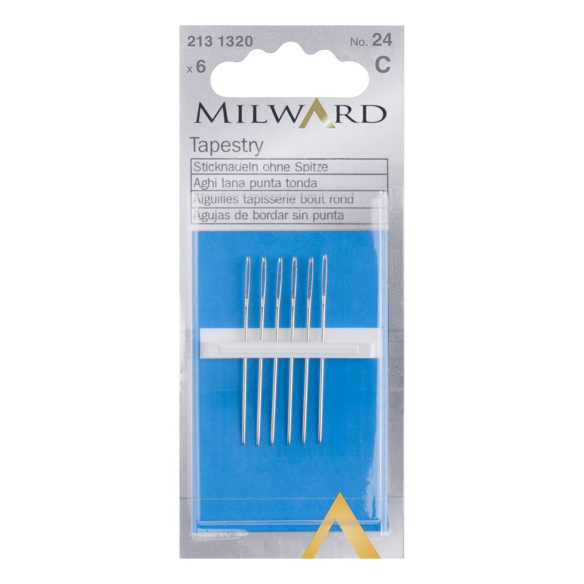 Milward Tapestry Needles No. 24 6 Pack