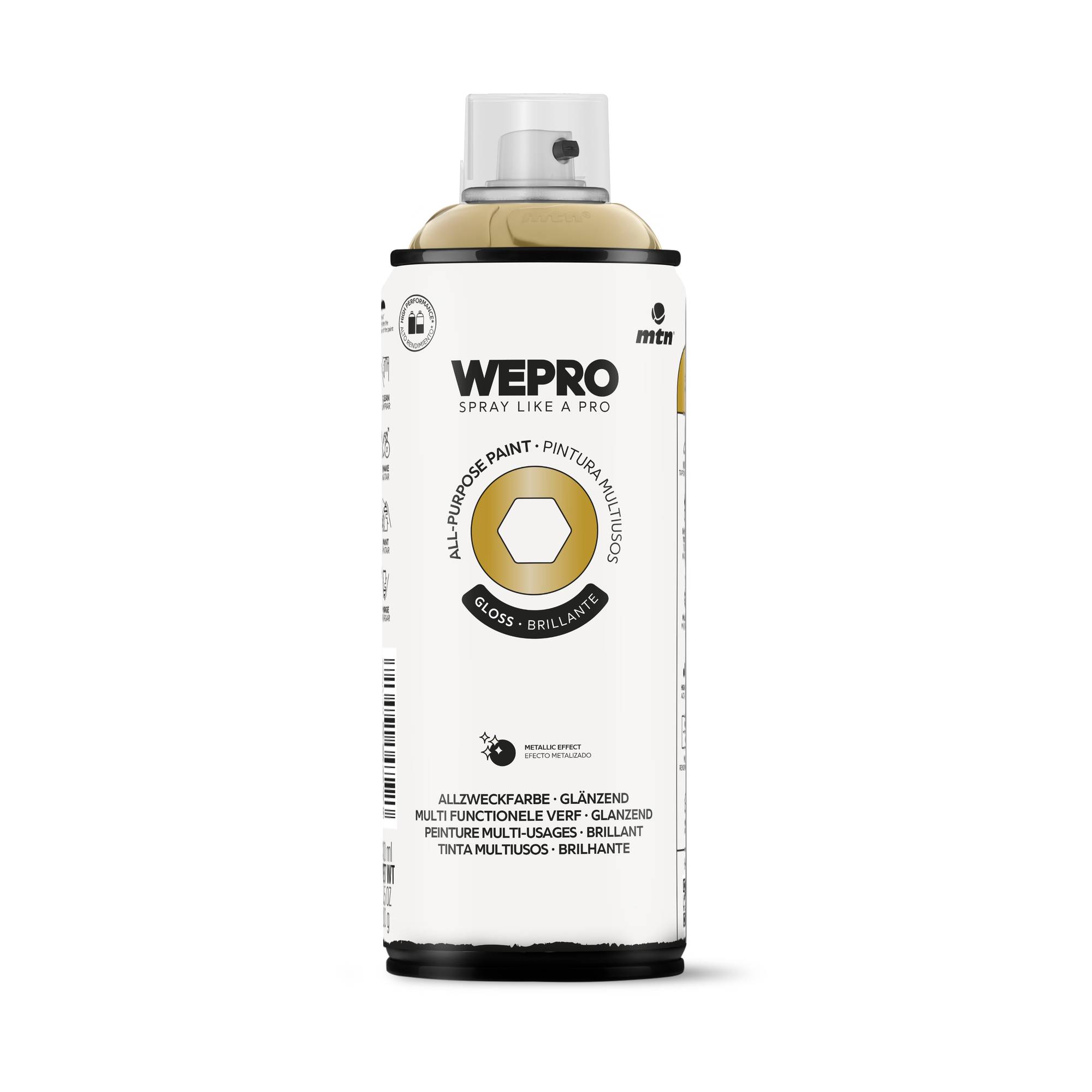 MTN WEPRO Gold Gloss All-Purpose Paint 400ml