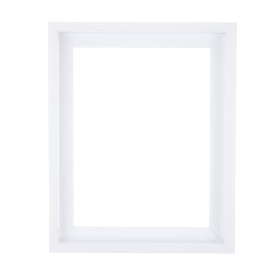 White Canvas Frame 20.3cm x 25.4cm