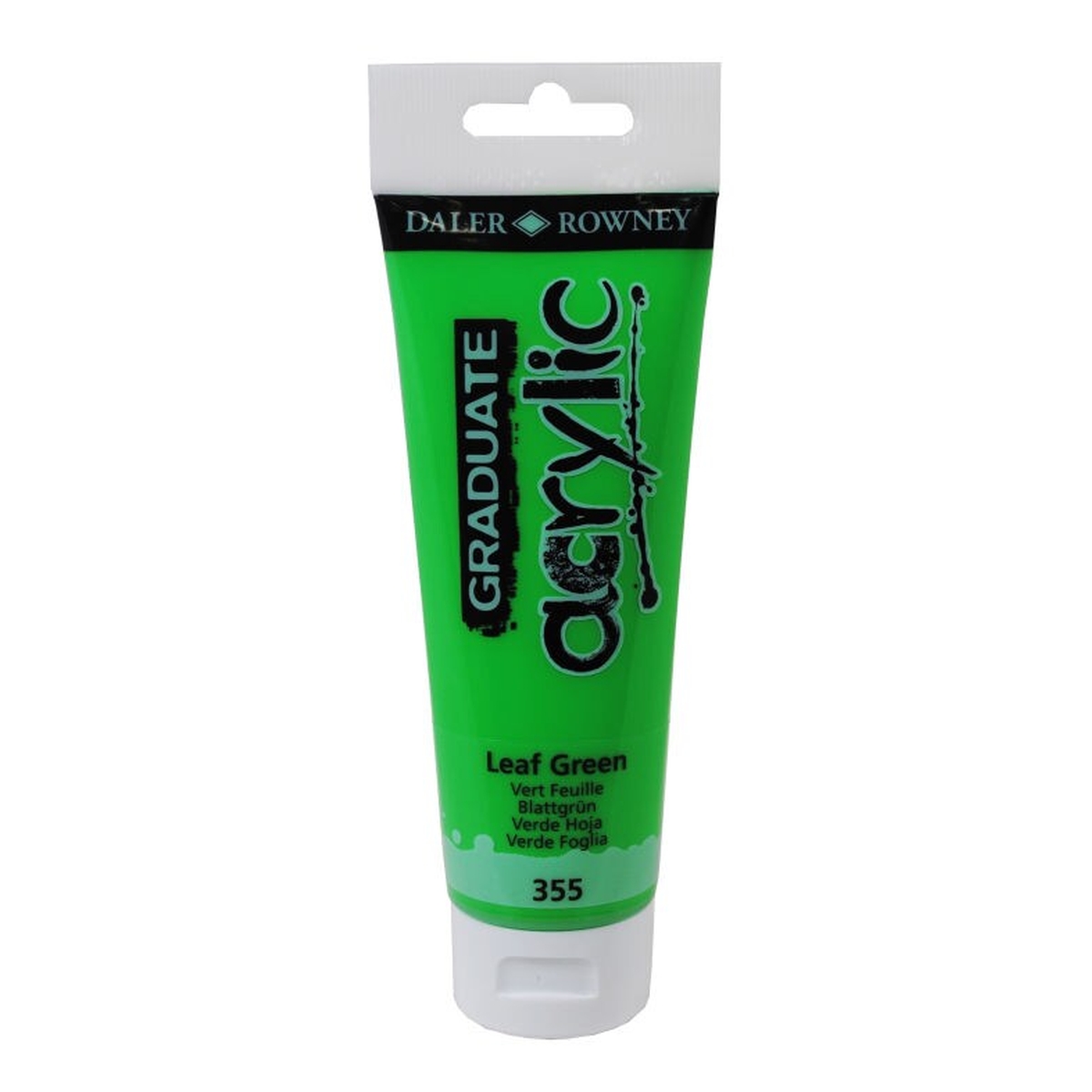 Daler-Rowney Graduate Leaf Green Acrylic Paint 120ml