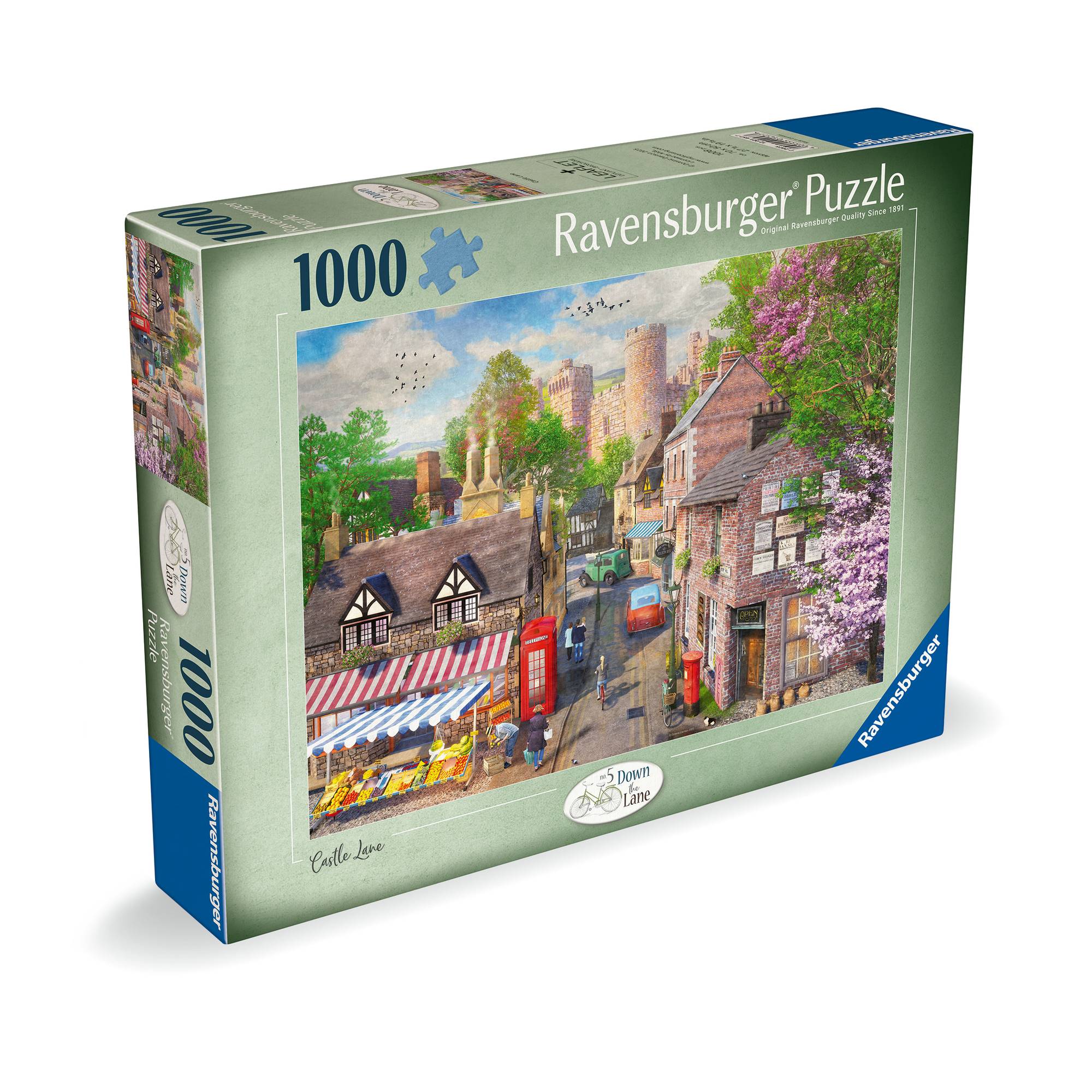 Ravensburger Castle Lane Jigsaw Puzzle 1000 Pieces