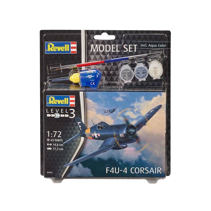 Revell F4U-4 Corsair Model Set 1:72