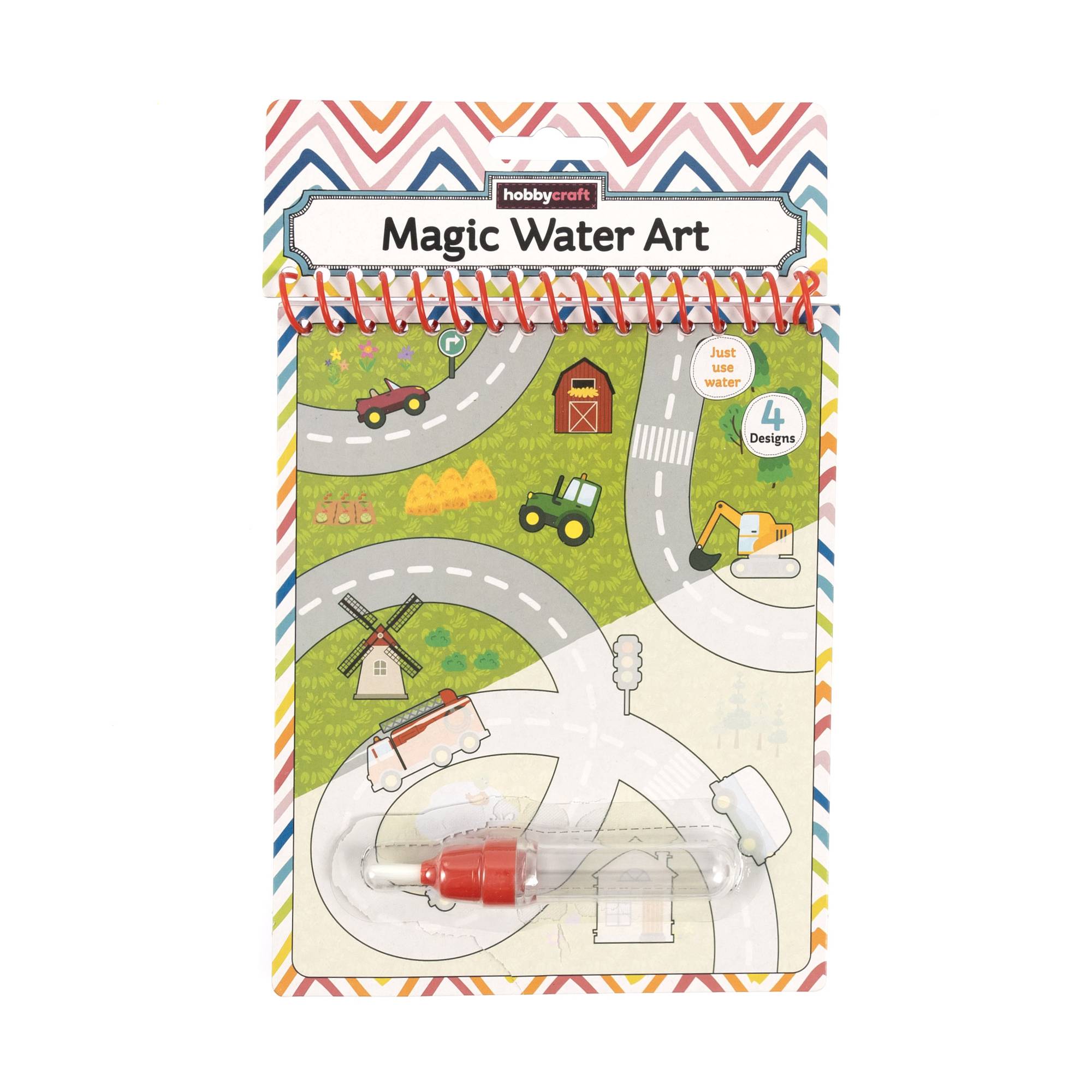 Vehicles Magic Water Art