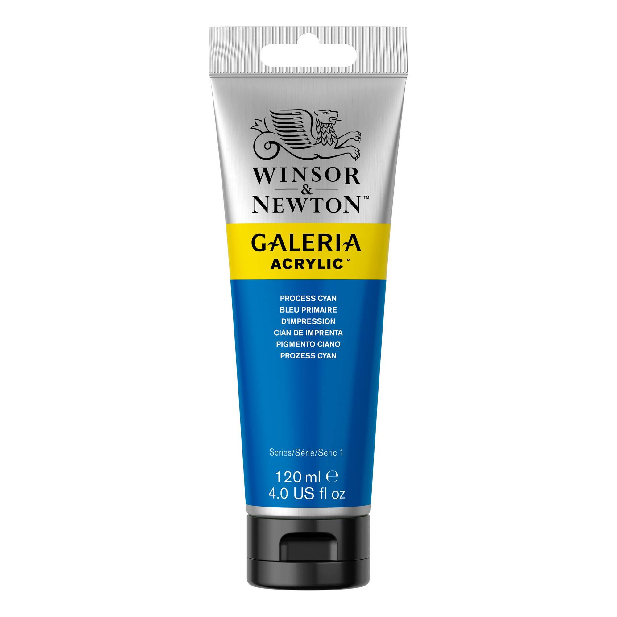 Winsor & Newton Galeria Process Cyan Acrylic Paint 120ml