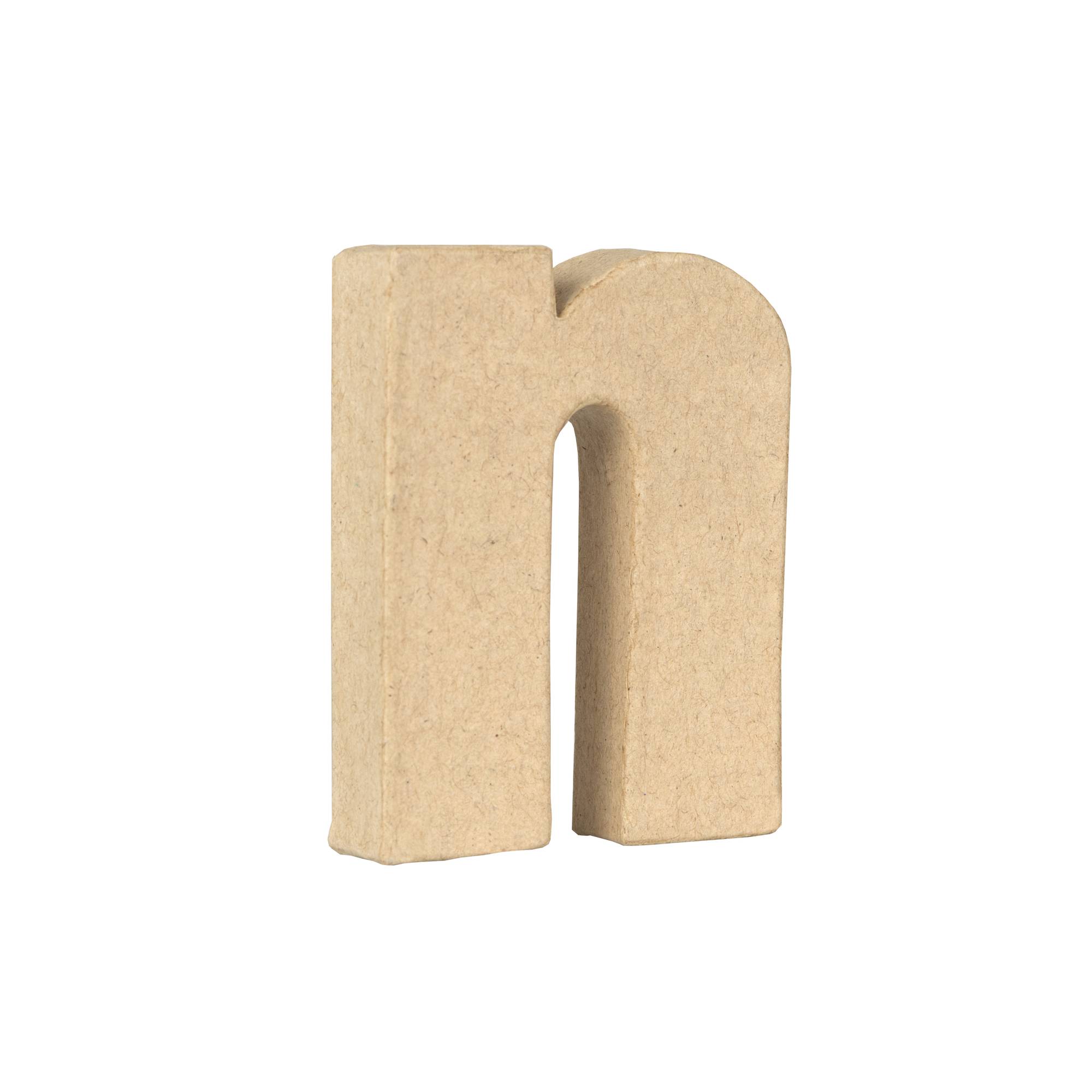 Lowercase Mini Mache Letter N