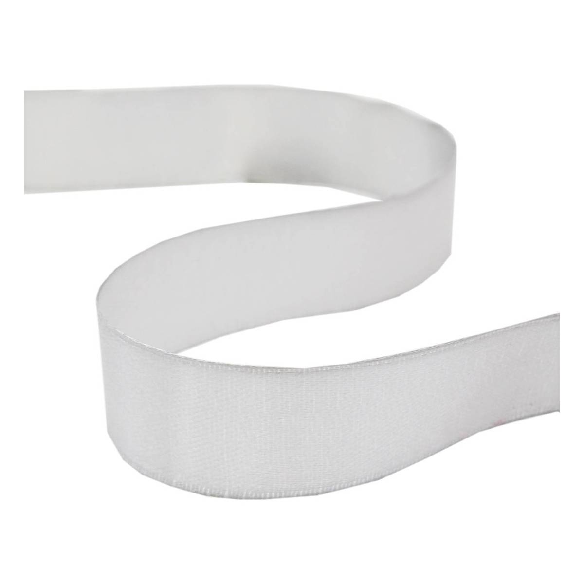 Light Silver Satin Ribbon 20mm x 15m
