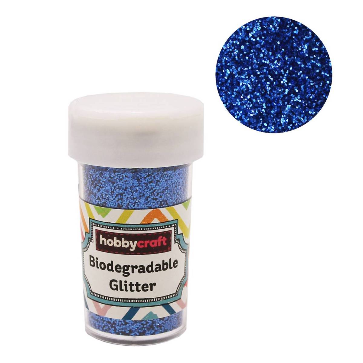 Blue Biodegradable Glitter Shaker 20g