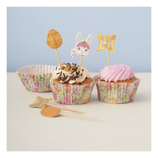 Spring Flowers Cupcake Kit 12 Pack