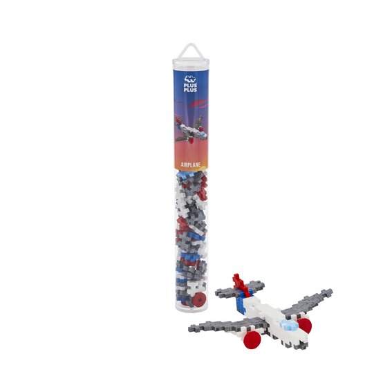Plus-Plus Airplane Tube 100 Pieces