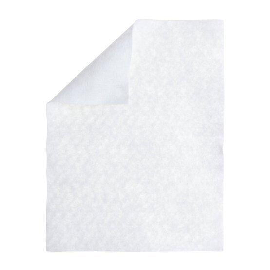 White Polyester Felt Sheet A4