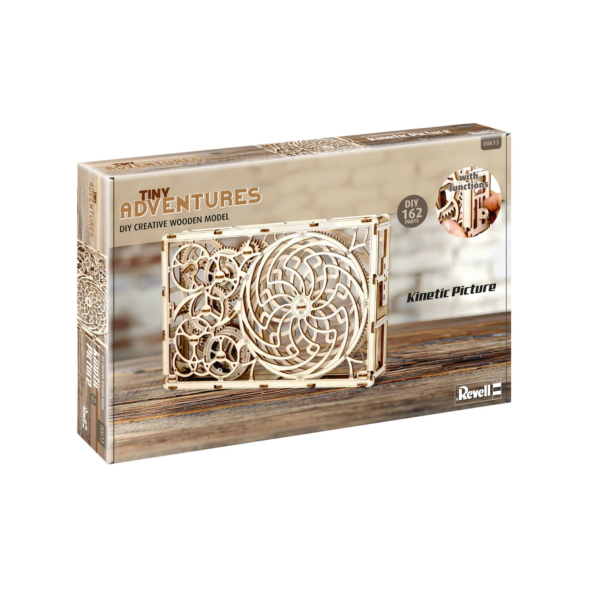 Revell Tiny Adventures Kinetic Picture Wooden Model Kit