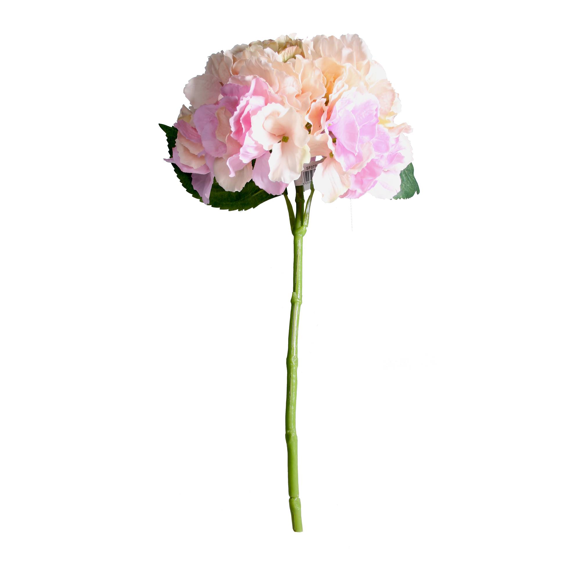 Blush Pink Short Stem Hydrangea 40cm x 17cm