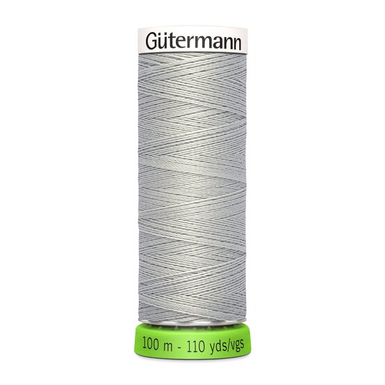 Gutermann Mid Silver Sew All Recycled rPET Thread 100m (38)