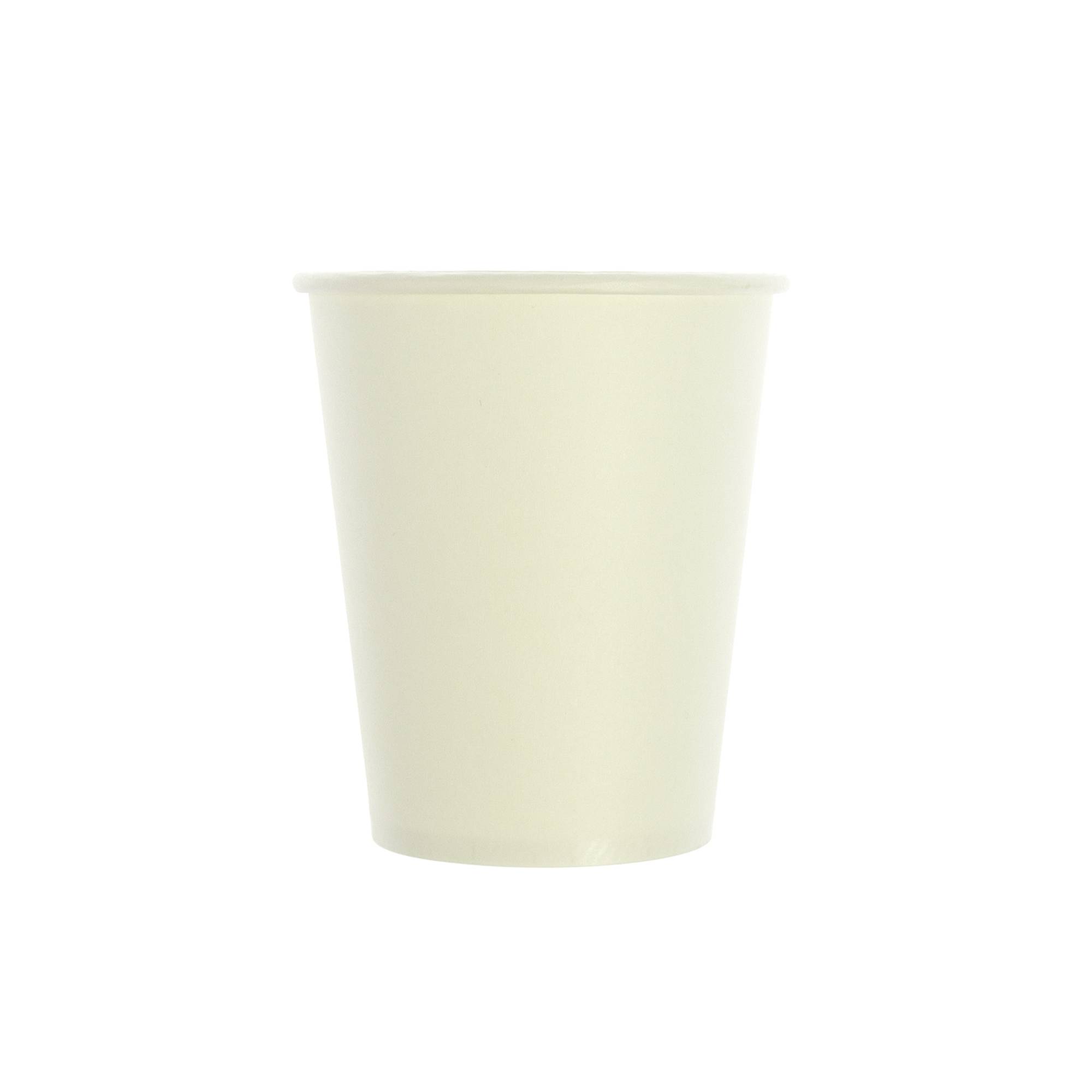 White Craft Paper Cups 10 Pack