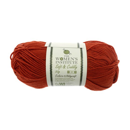 Women's Institute Rust Soft and Cuddly DK Yarn 50g