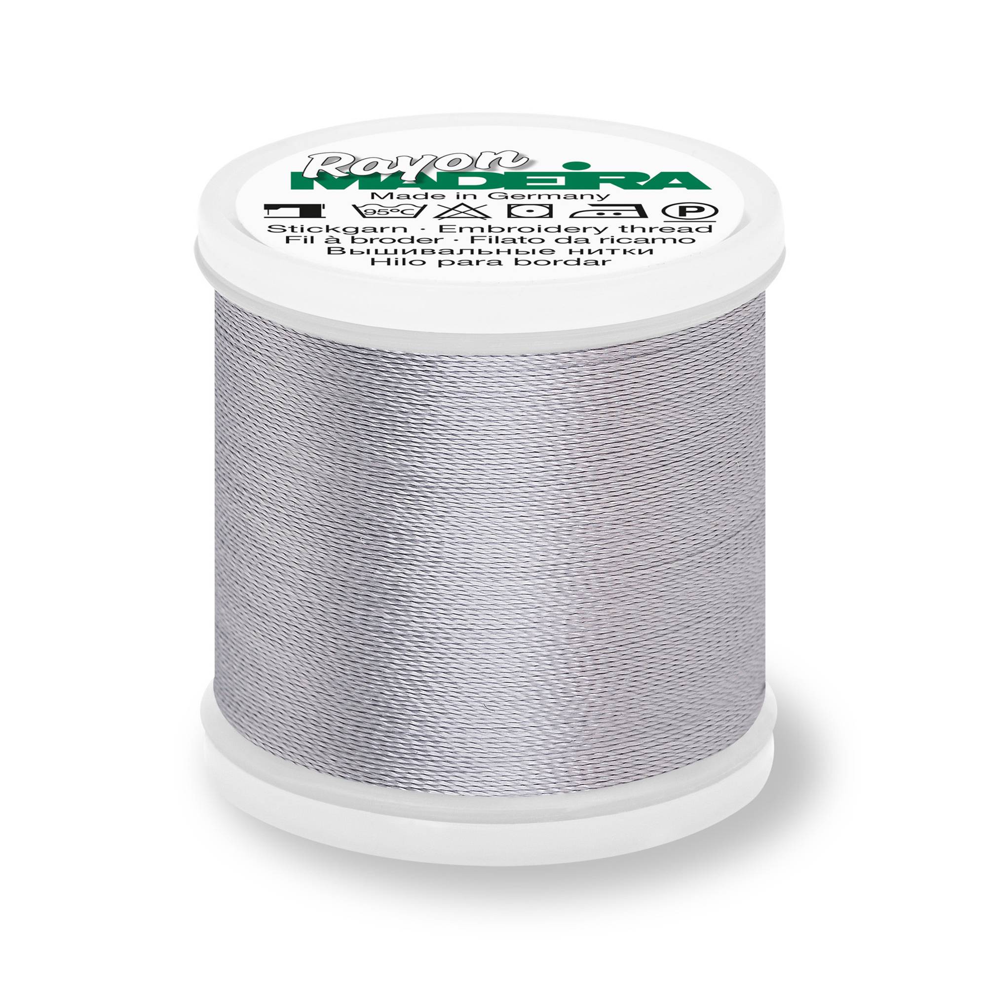 Madeira Light Grey Rayon 40 Thread 200m (1087)