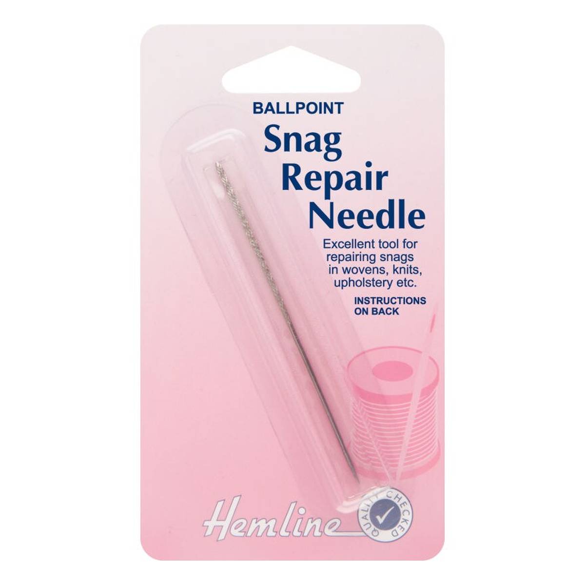 Hemline Ballpoint Snag Repair Needle