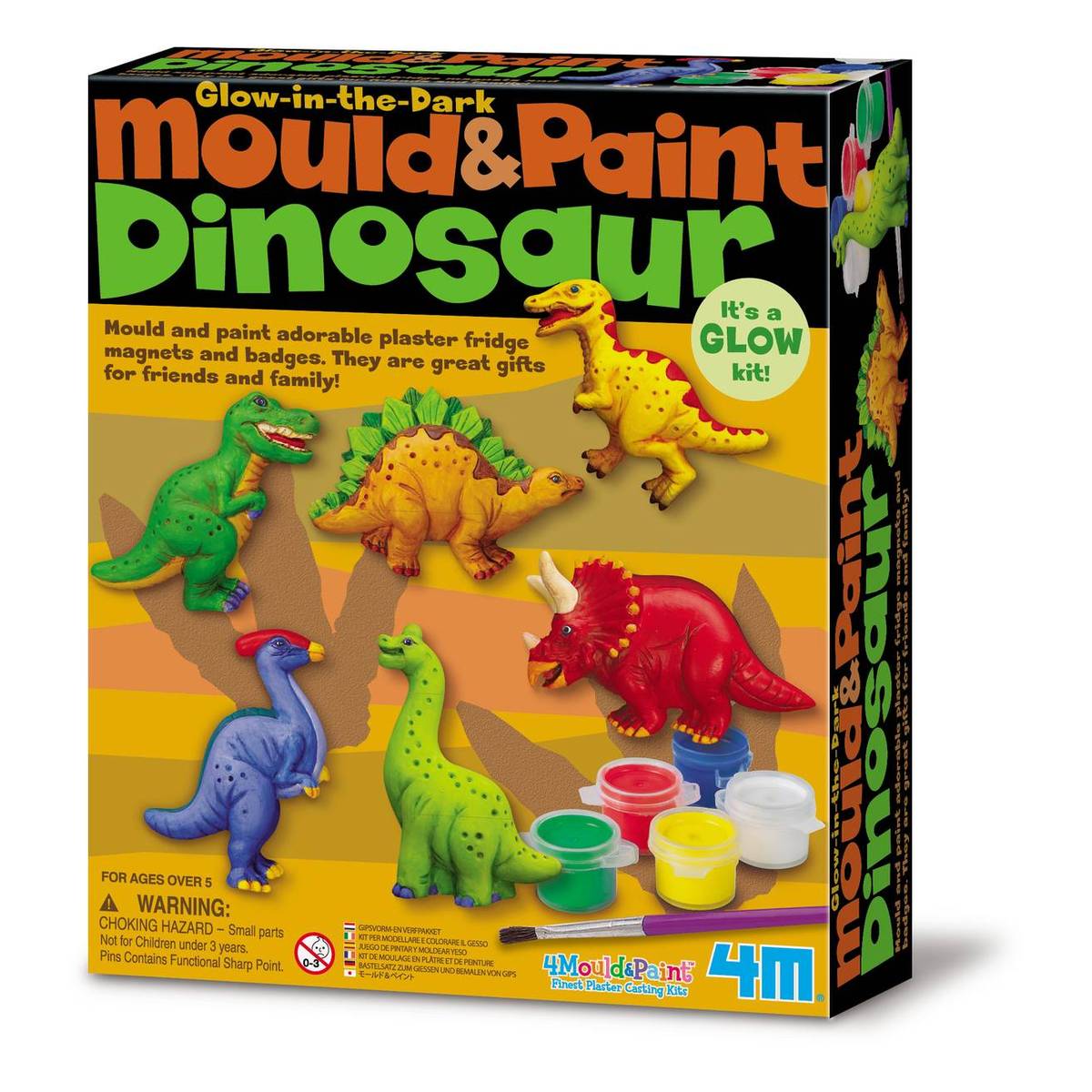 Dinosaur Mould and Paint Kit