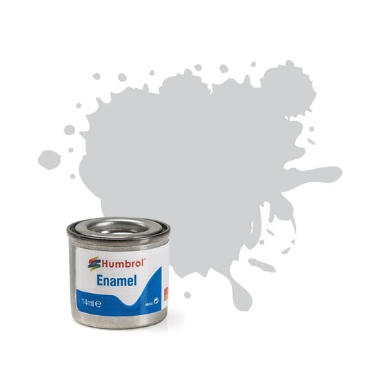 Humbrol 147 Light Grey Enamel Matt Paint 14ml