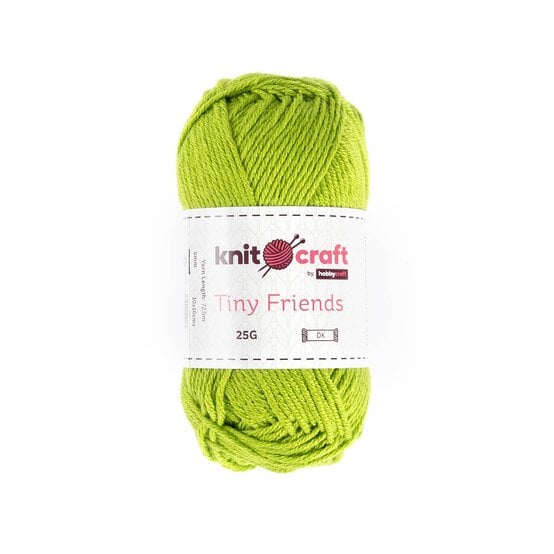 Knitcraft Lime Tiny Friends Yarn 25g