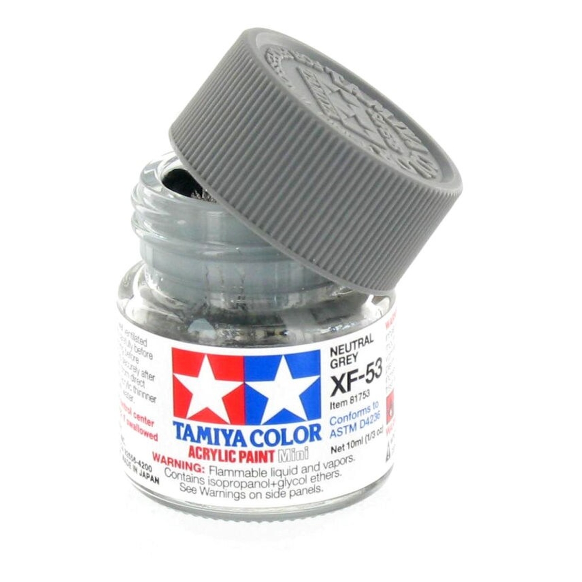 Tamiya Colour Acrylic Paint XF-53 Neutral Grey 10ml