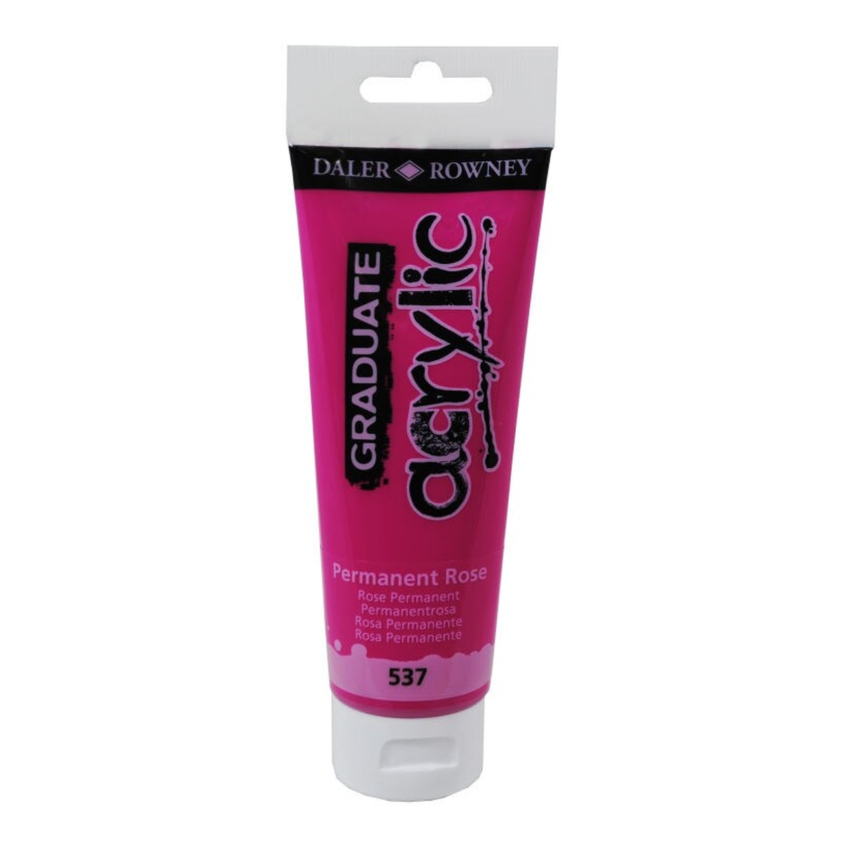 Daler-Rowney Graduate Permanent Rose Acrylic Paint 120ml