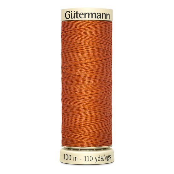 Gutermann Orange Sew All Thread 100m (982)