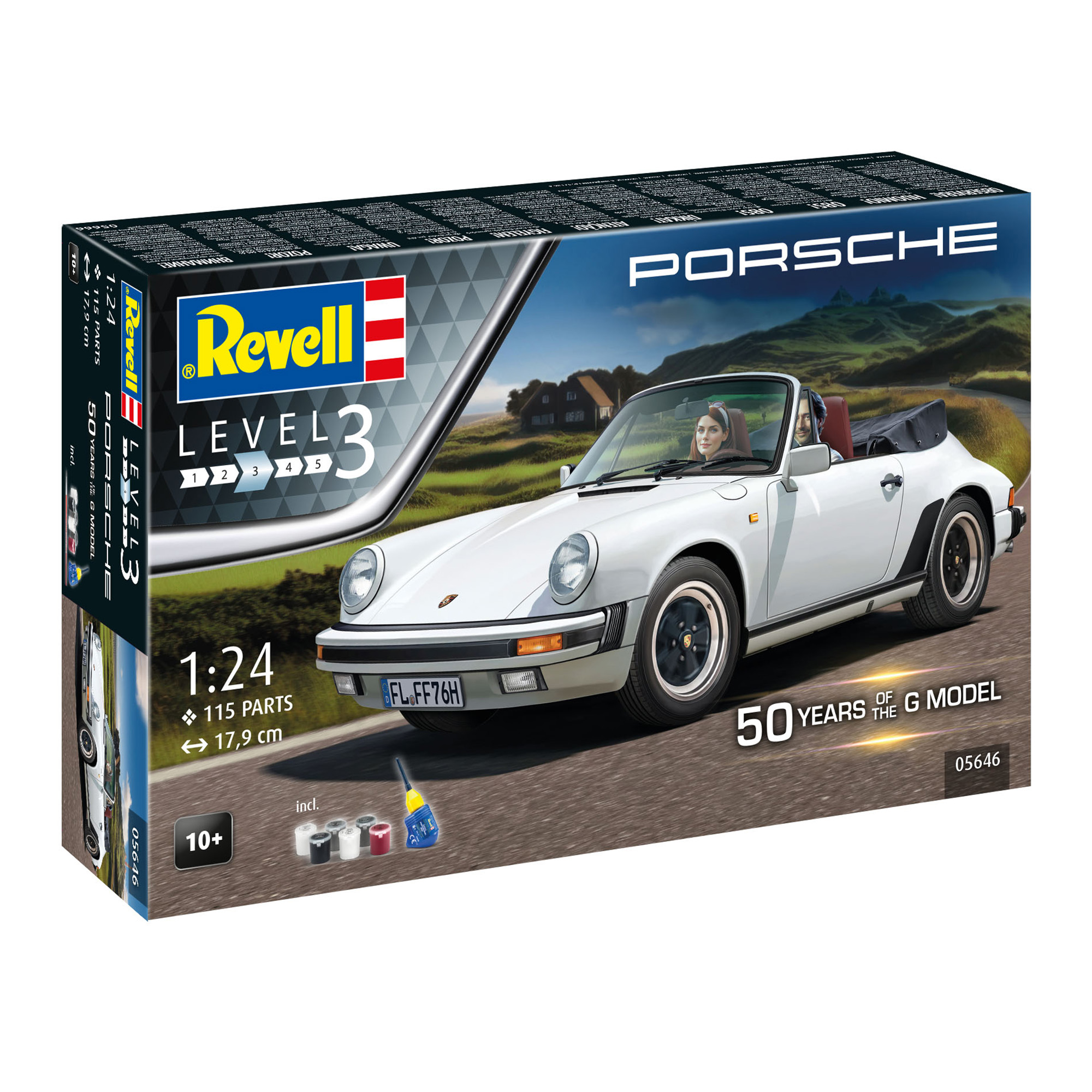 Revell 50 Years of Porsche G Model Set 1:24