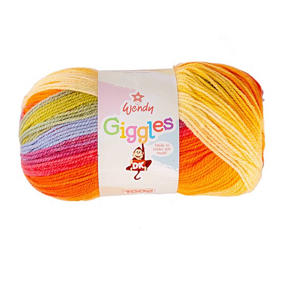 Wendy Fruit Salad Giggles DK Yarn 100g