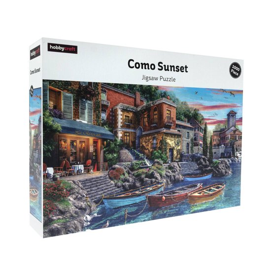 Como Sunset Jigsaw Puzzle 1000 Pieces