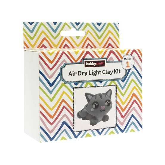 Cat Air Dry Light Clay Kit