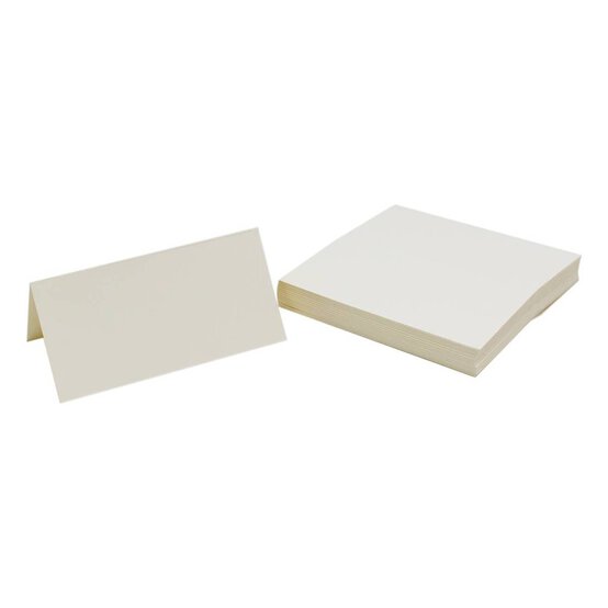 Cream Place Cards 50 Pack