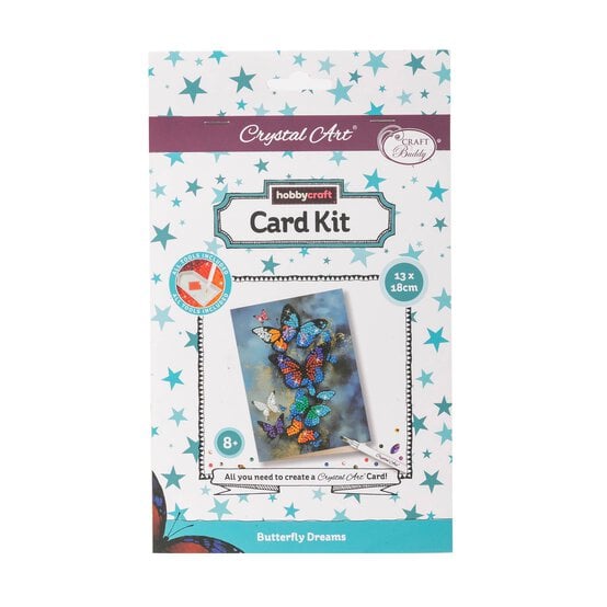 Crystal Art Butterfly Dreams Card Kit