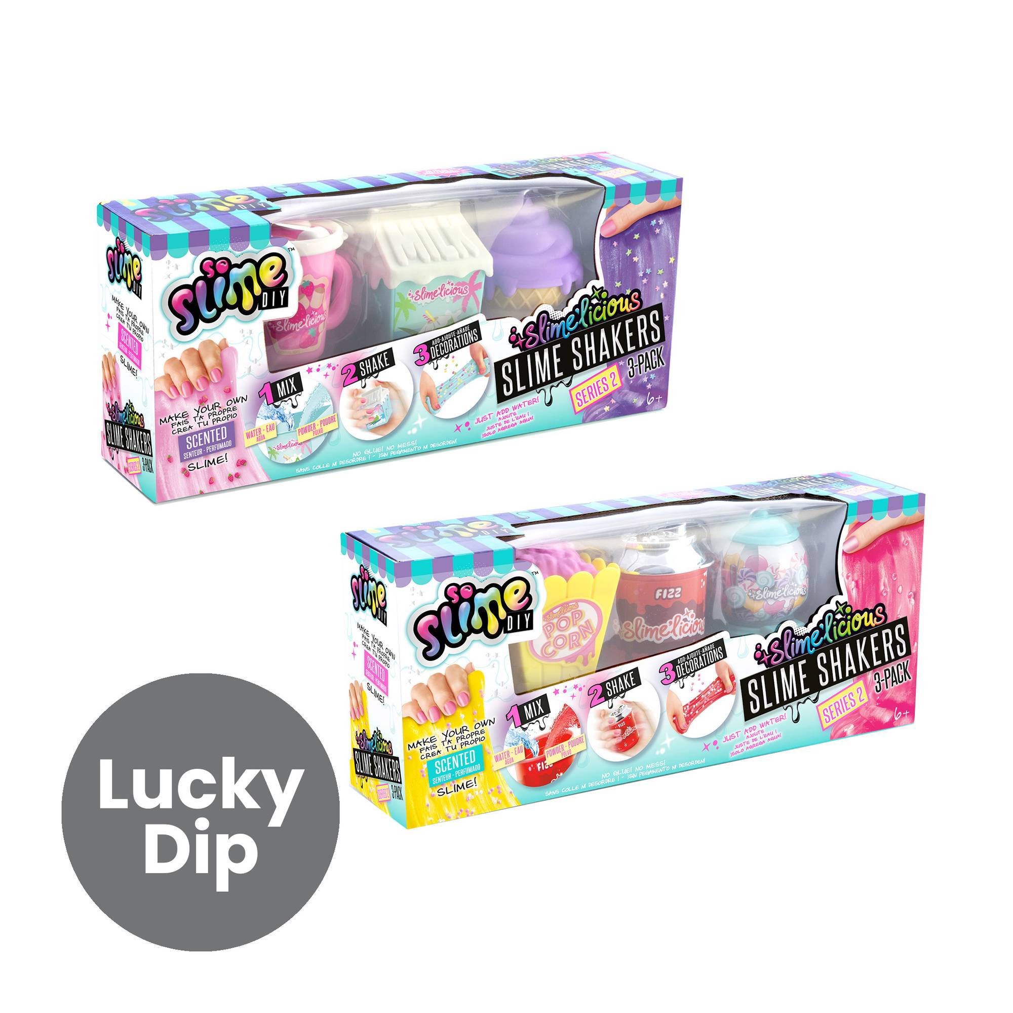 Assorted So Slime DIY Slimelicious Shakers 3 Pack