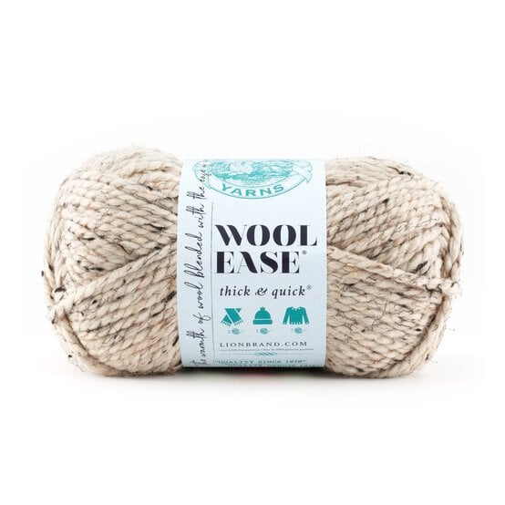 Lion Brand Oatmeal Wool-Ease Thick & Quick 170g