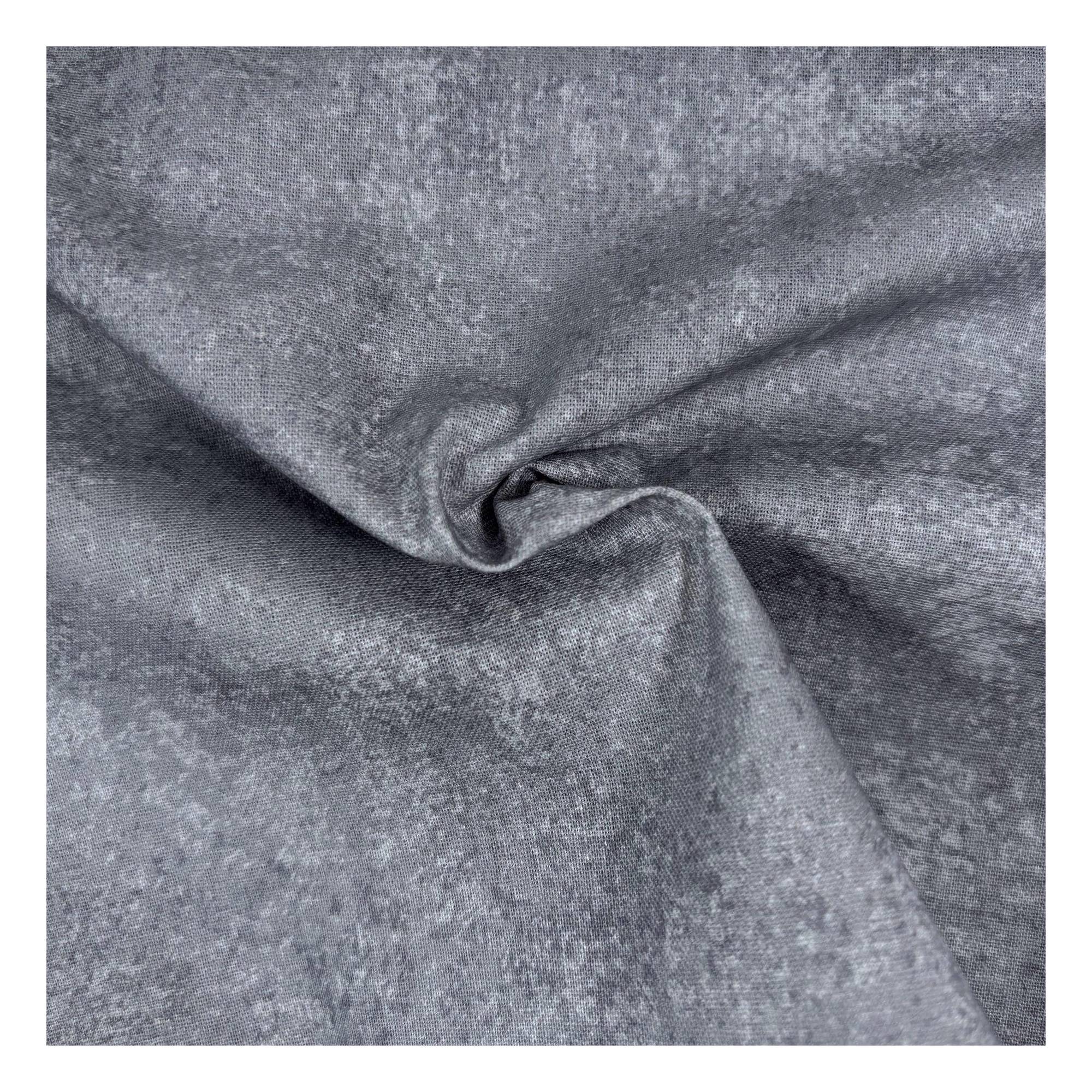 Silver Cotton Textured Blender Fabric by the Metre