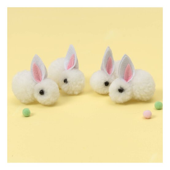 Pom Pom Bunny 4 Pack