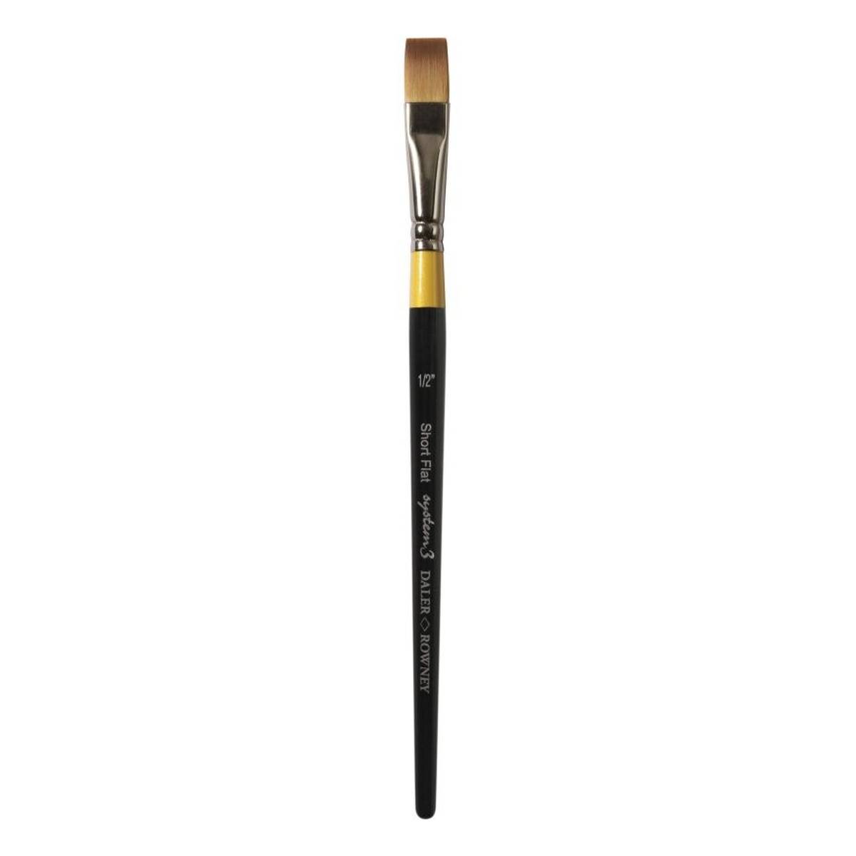 Daler-Rowney System3 Brush Short Flat 1/2