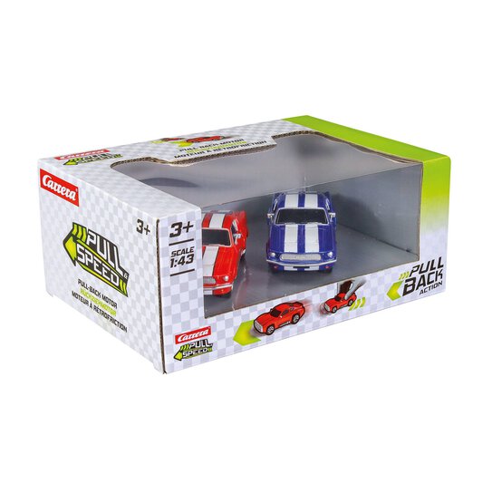 Carrera Pull Speed Mustang 67 2 Pack
